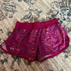 Under Armour pink shorts